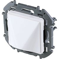 Вывод кабеля без рамки Legrand Inspiria белый картинка